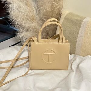 Telfar Beige Mini Bag